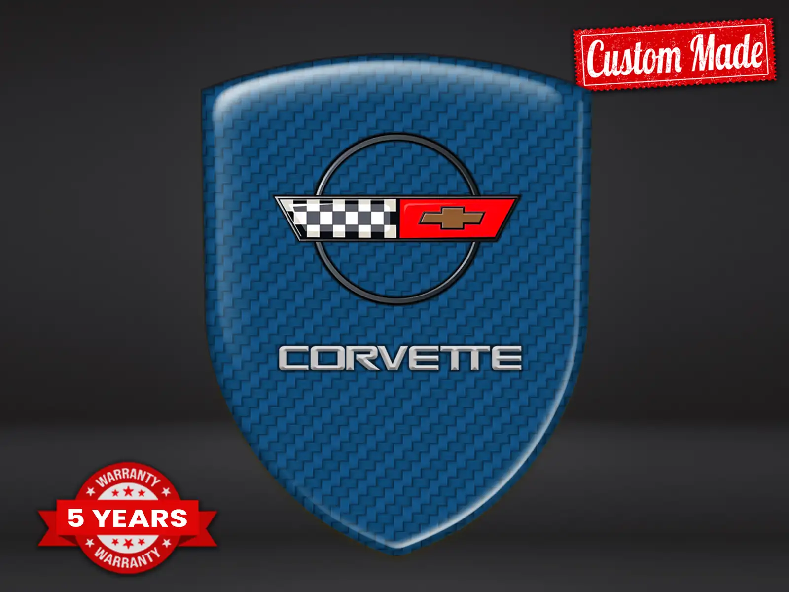 Corvette Decalcomanie Auto Pregevoli Professionali Regolabili